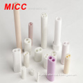 MICC yellow color 3.5*2h*10mm 99% alumina oxide ceramic insulator